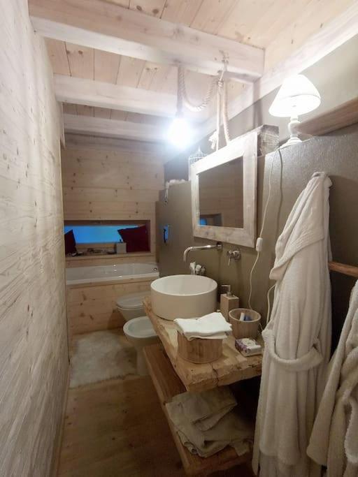La Baita Nel Bosco Morgex Extérieur photo